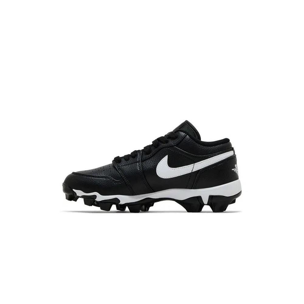 Шиповки Air Jordan 1 Low Cleat GS 'Black White' 3