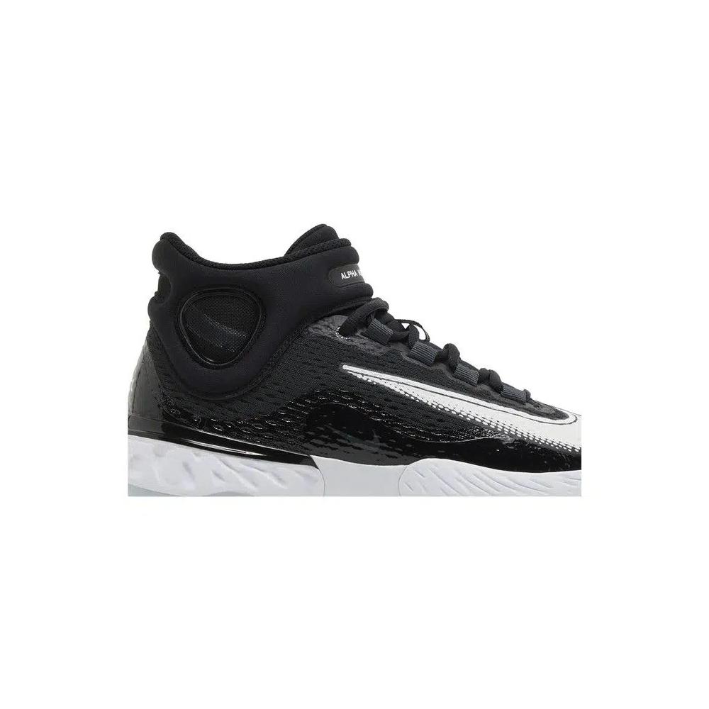 Шиповки Nike Alpha Huarache Elite 4 Mid 'Black White' 2