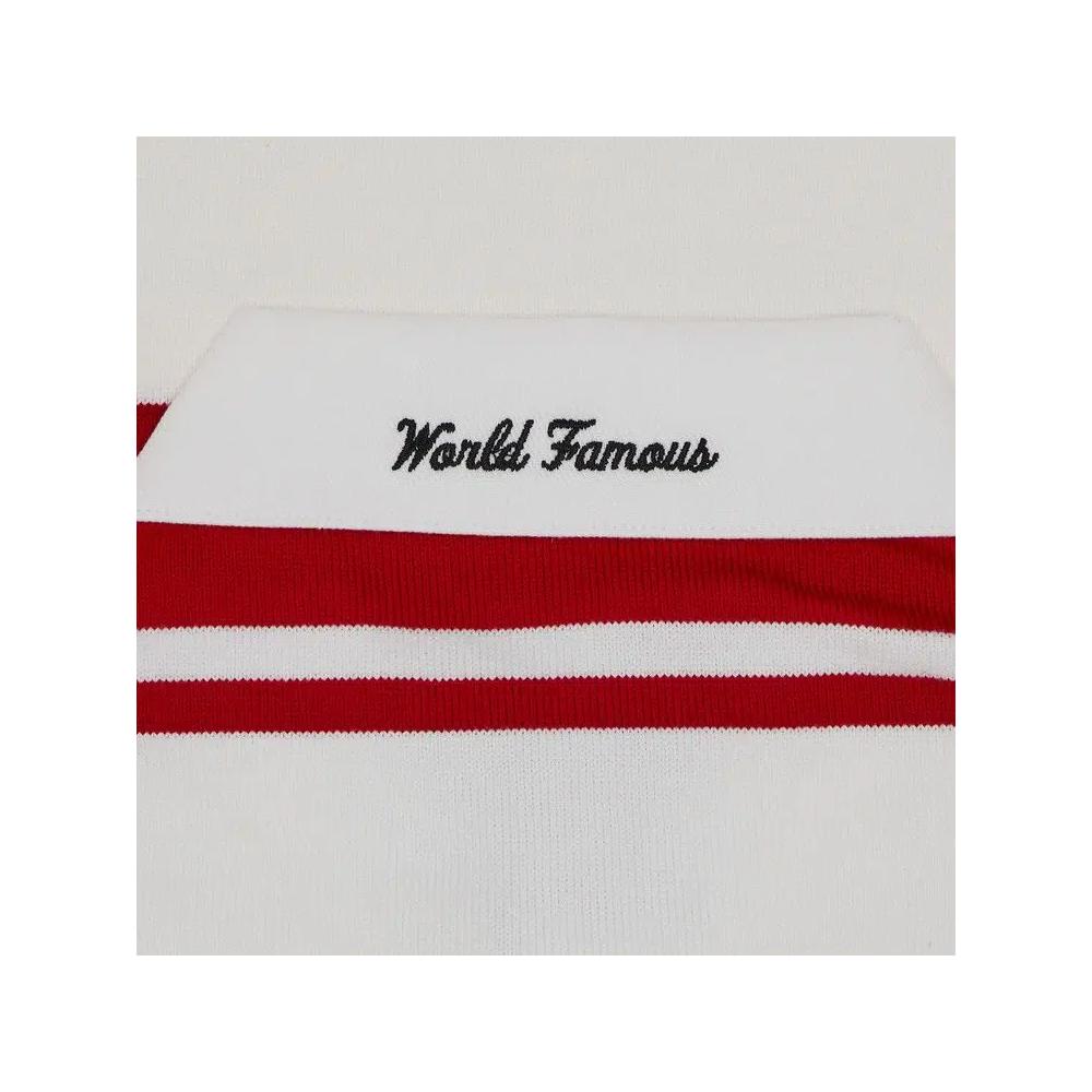 Топы Supreme x Nike Stripe Rugby 'Red' 3
