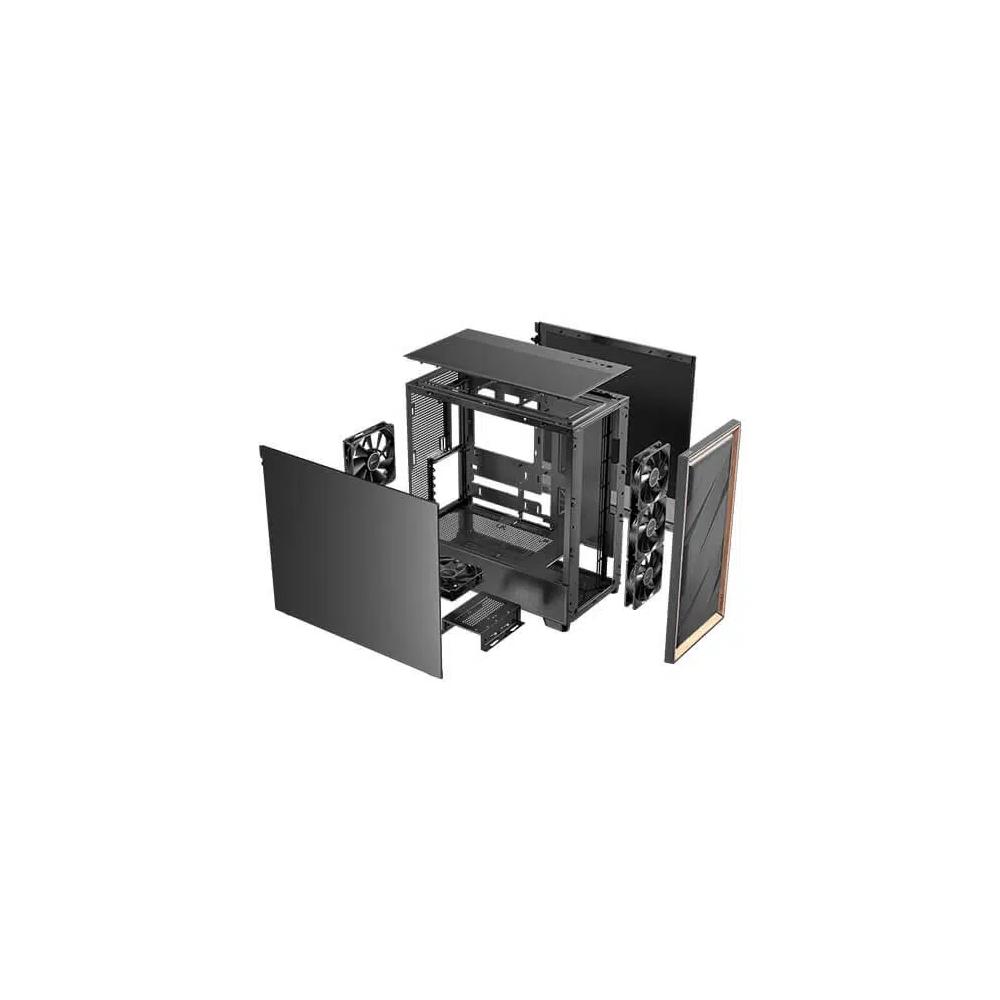 Antec FLUX SE ATX корпус - Black 8