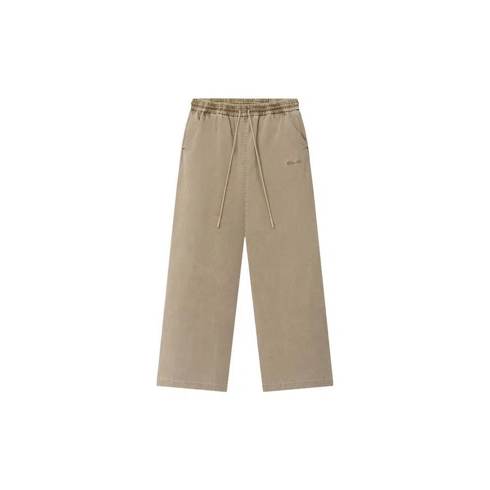 Брюки Fear of God Essentials Cotton Twill Lounge Drawstring Pant 'Washed Clay' 2