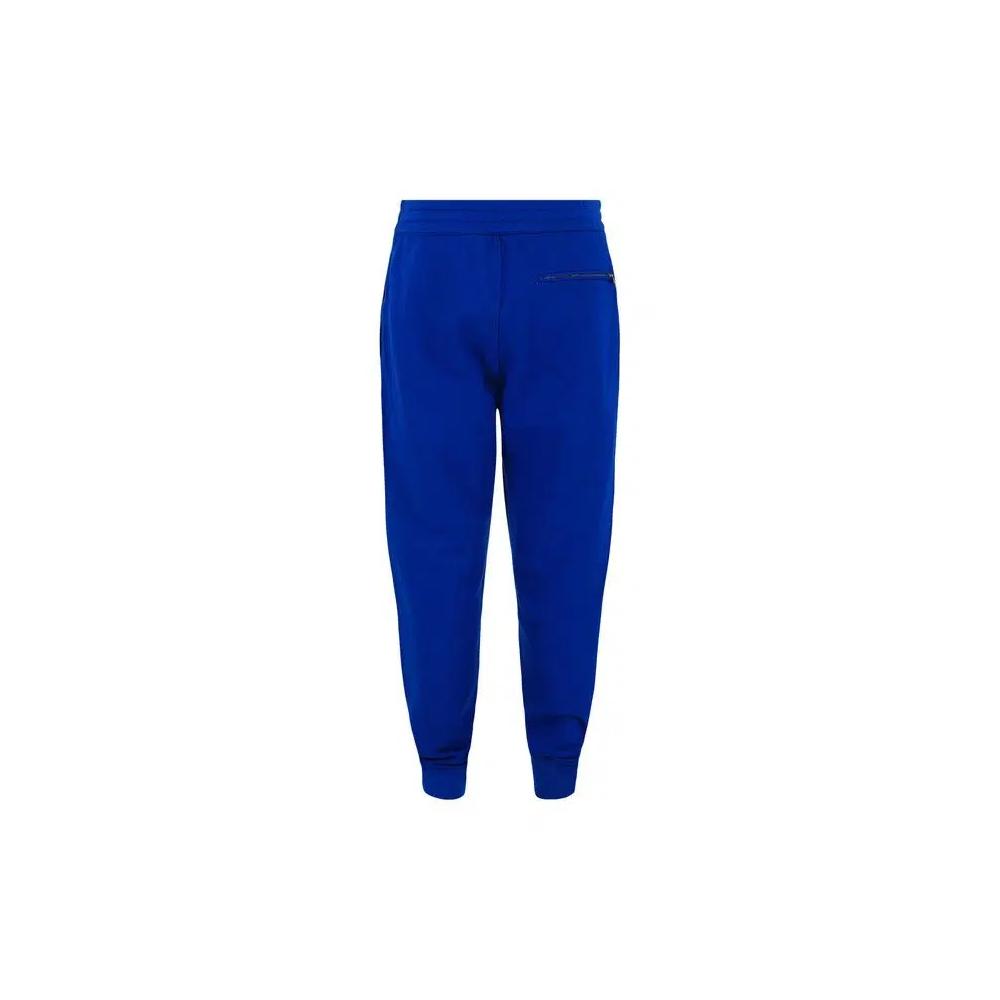 Alexander McQueen Логотип Вышитые Джоггеры 'Galactic Blue' 2