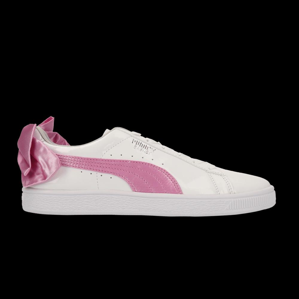 Кроссовки Puma Basket Bow Patent Jr 'White Orchid' 1