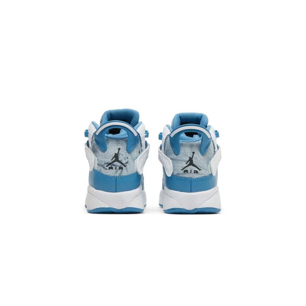 Кроссовки Air Jordan 6 Rings GS 'Bleached Denim' 6
