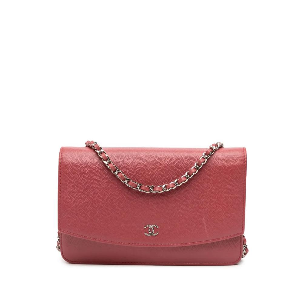 Сумка через плечо CC Caviar Sevruga Wallet On Chain (2012-2025 годы) 1