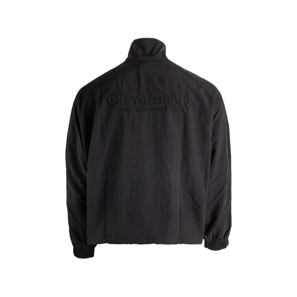 logo-embroidered zip-up jacket 2