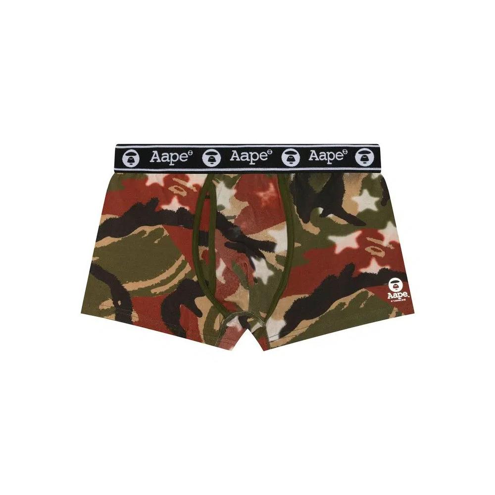 Шорты-боксеры AAPE Camo 'Red/Green' 1
