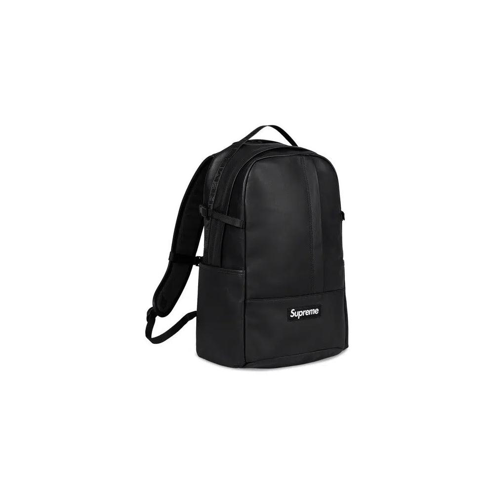 Рюкзаки Supreme Leather Backpack 'Черный' 3