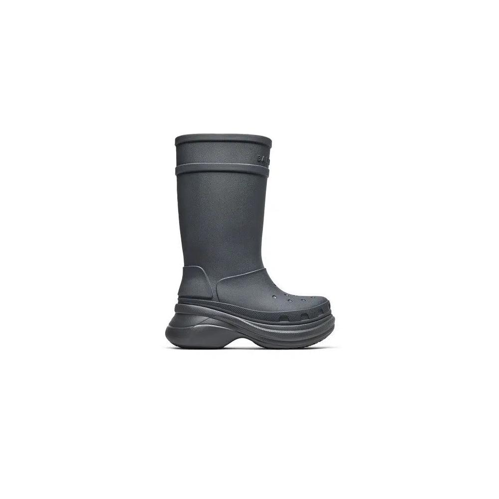 Ботинки Crocs x Balenciaga Clog Boot 2.0 'Dark Grey' 1