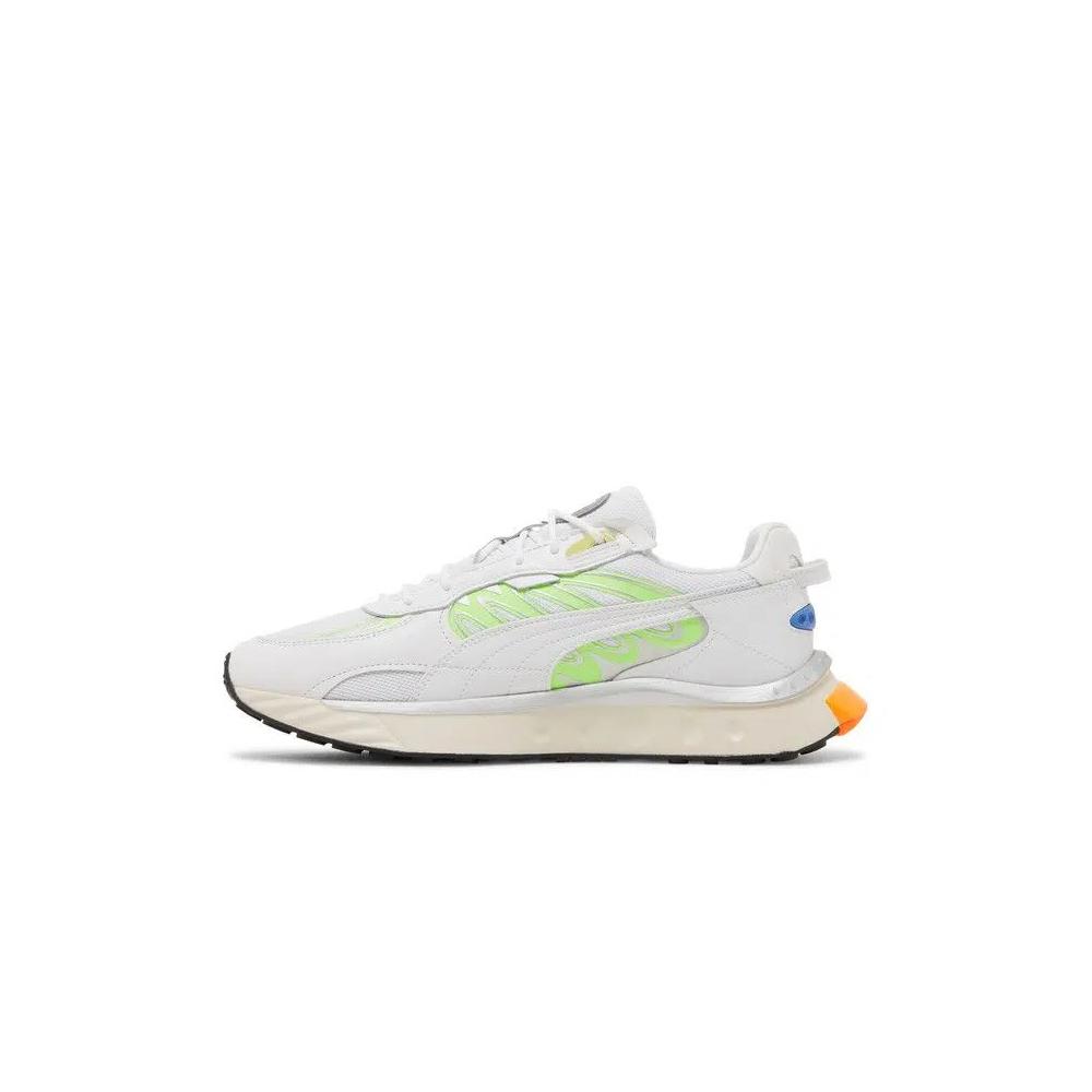 Кроссовки Puma Wild Rider Techno «White Green Glare» 3