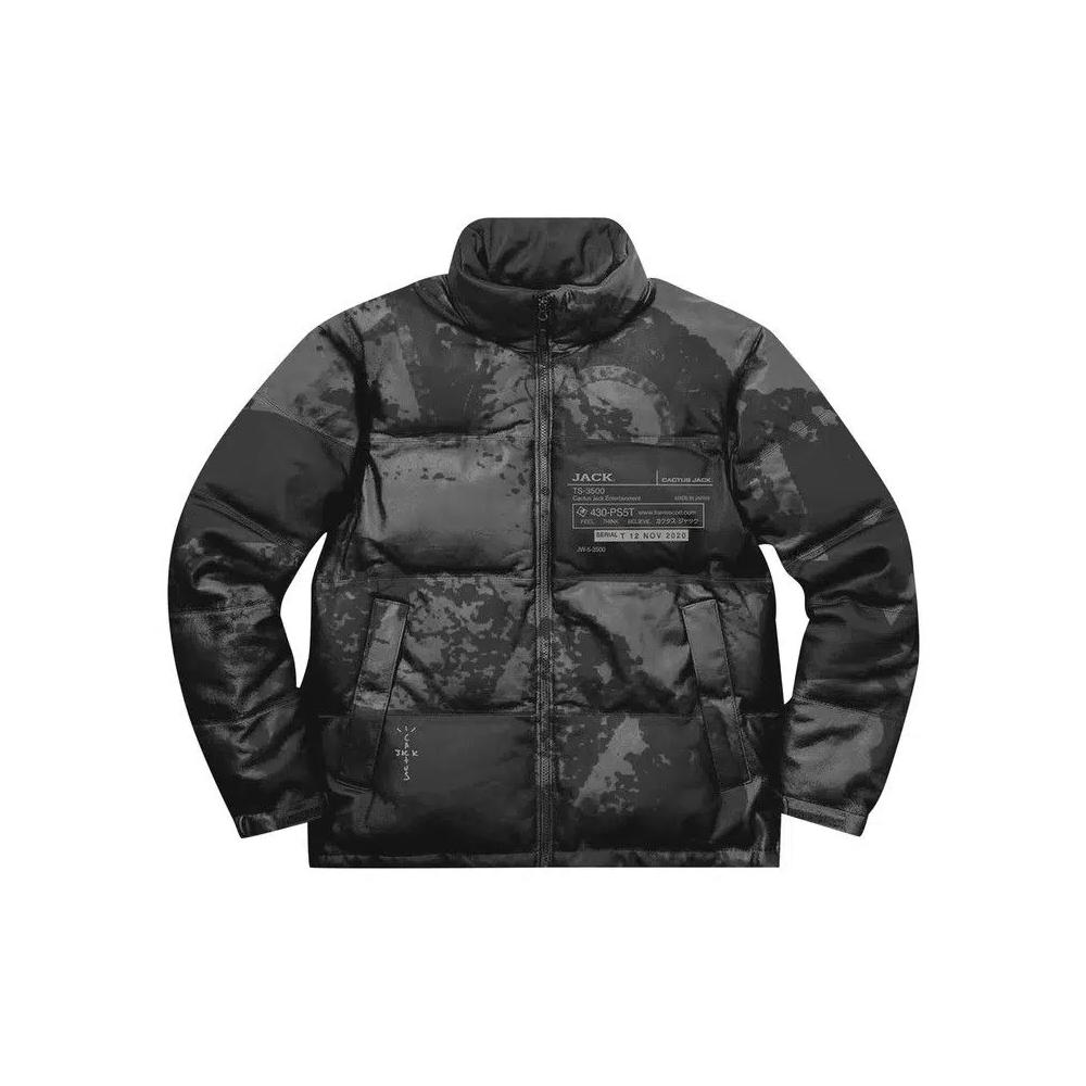 Пуховики Cactus Jack от Travis Scott x PS5 System Reflective Down Puffer 'Black' 1