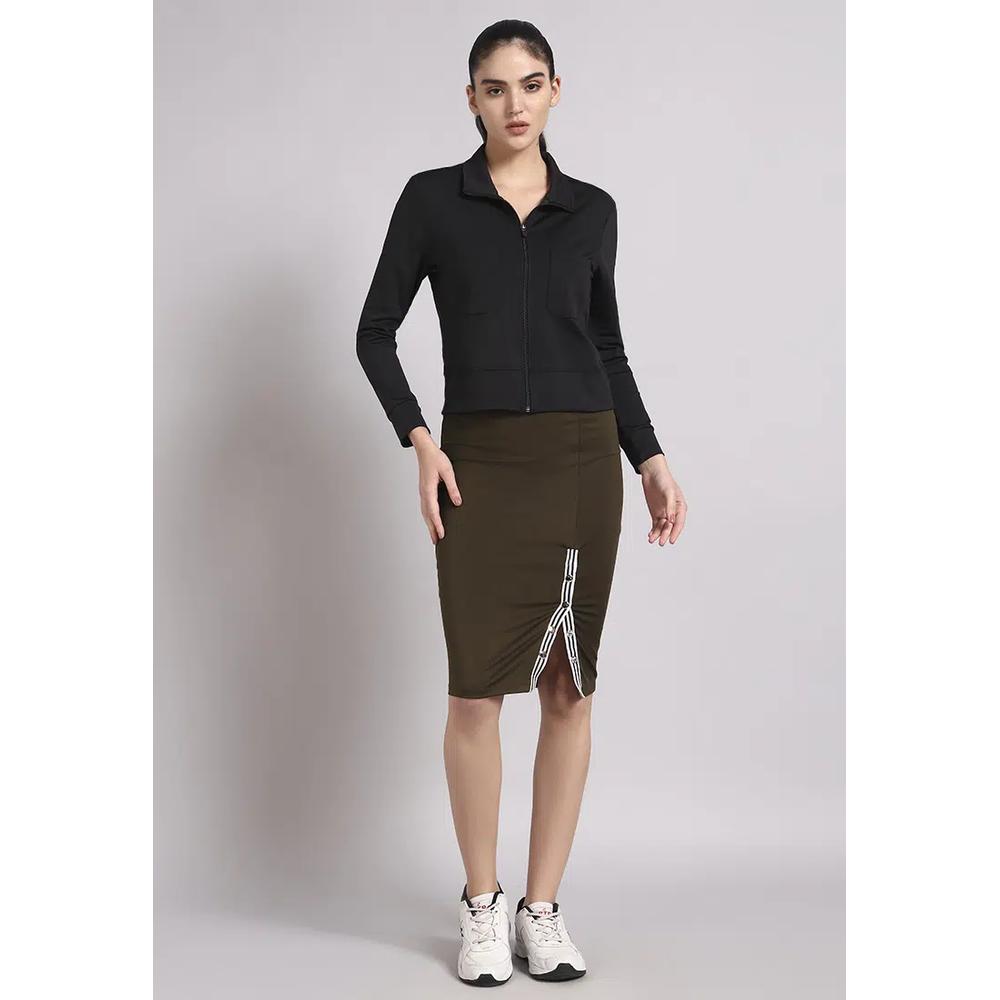 Женская укороченная куртка Vertex Luxe Crop Performance Black 2