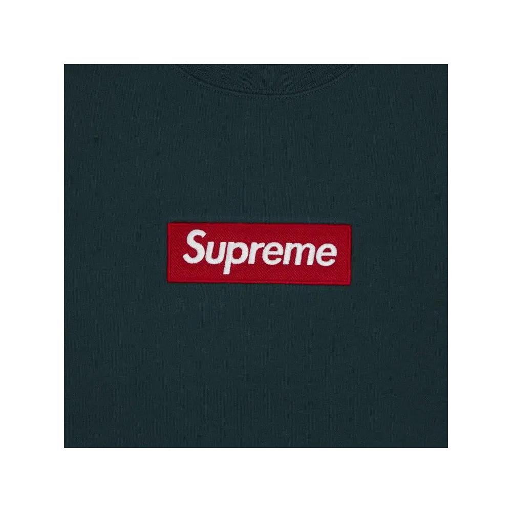Свитшоты Supreme Box Logo Crewneck 'Dark Pine' 3