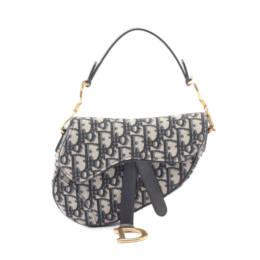 Сумка-сэтчел Mini Oblique Canvas Saddle Bag (2010-2026 годы) 1