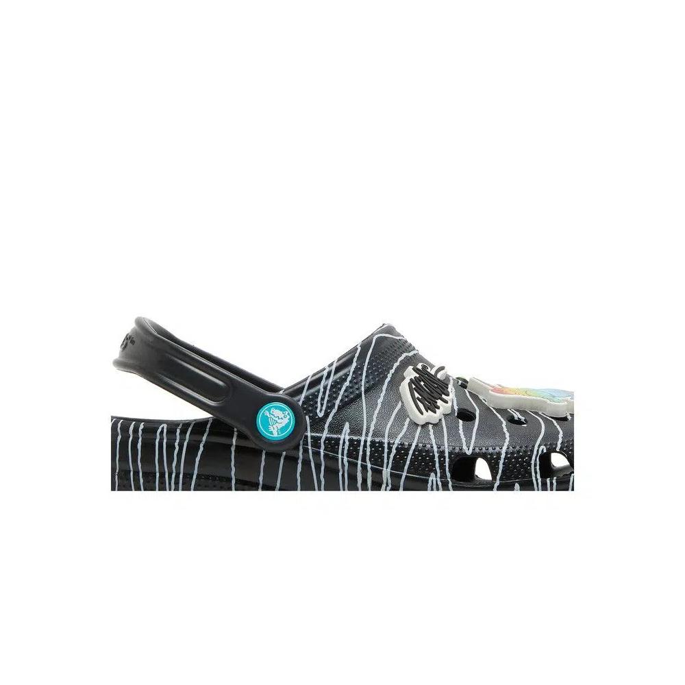 Сабо Ron English x Crocs Classic Clog Kids 'Party Animals - Zebra Black' 2