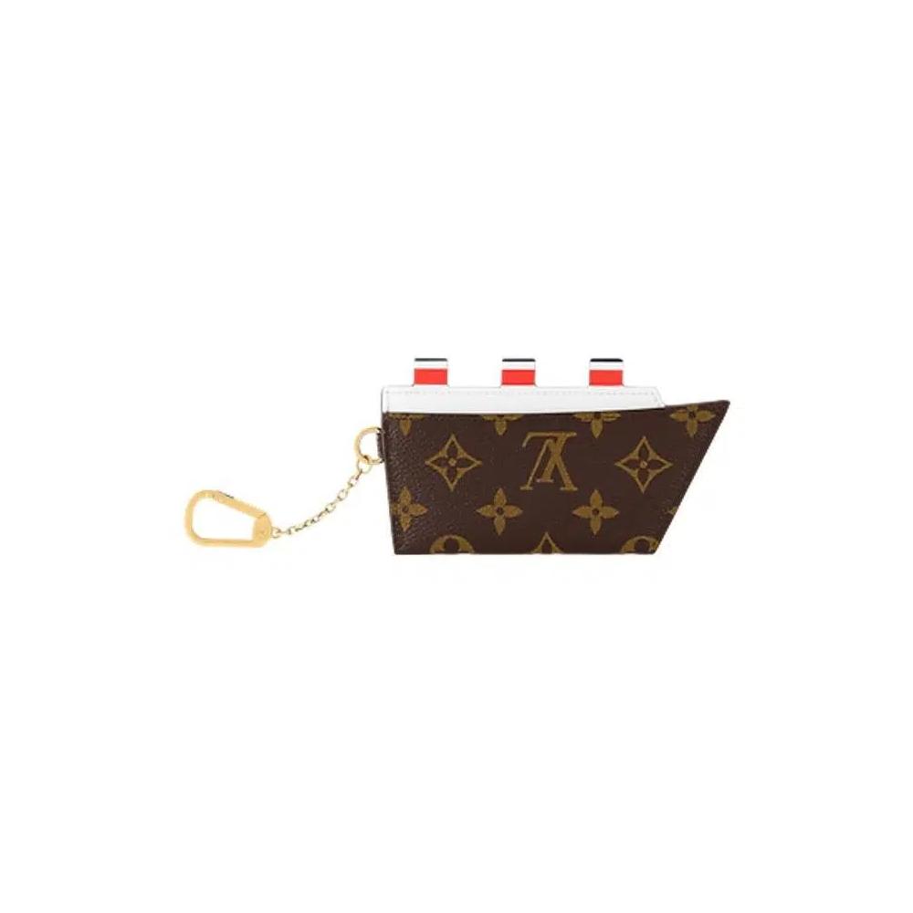 Кошельки Louis Vuitton Cruise Card Holder 'Коричневый монограмный холст' 2