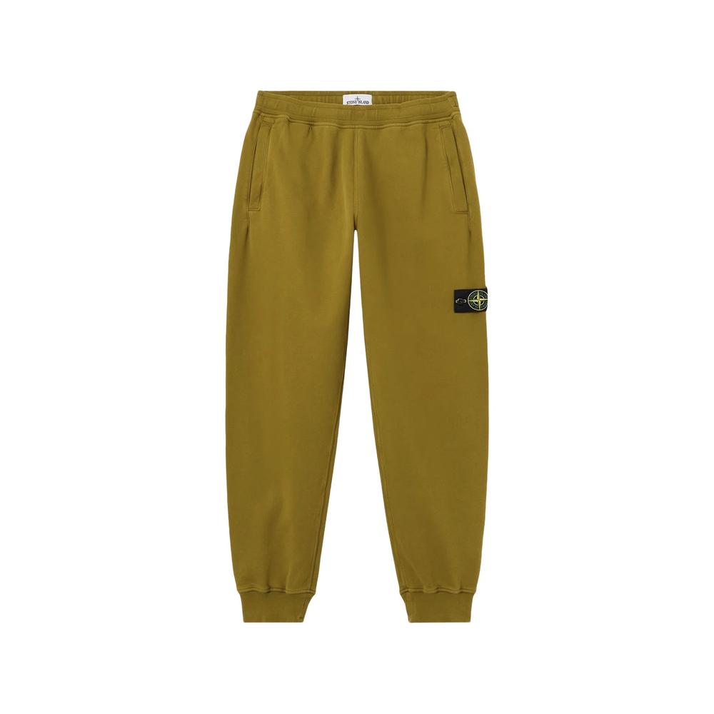 6200012 brushed organic cotton fleece regular-fit joggers with ribbed cuffs 1