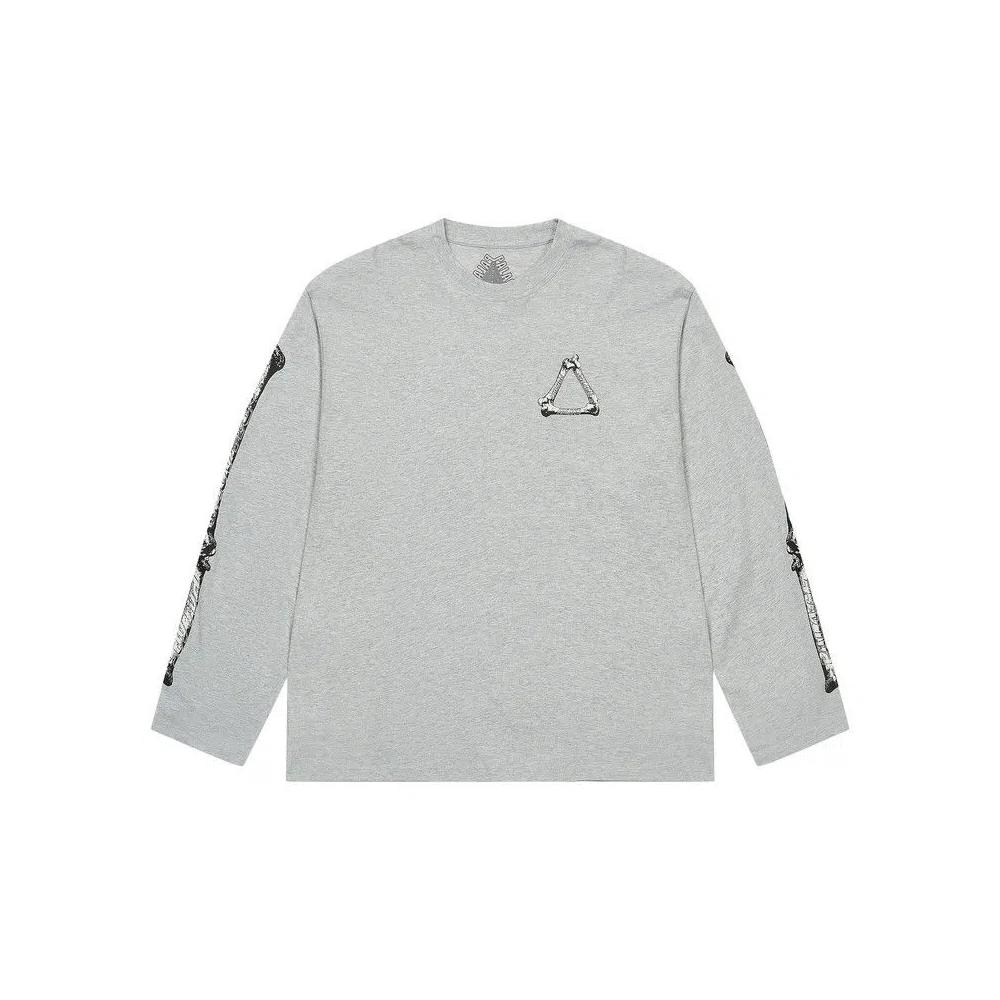 Топы Palace Tri-Bone с длинным рукавом 'Grey Marl' 1