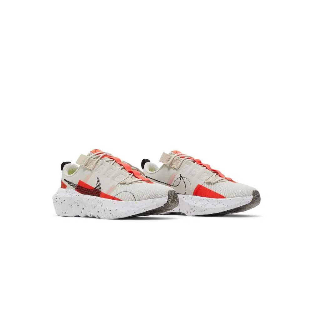 Кроссовки Nike Wmns Crater Impact «Light Bone Bright Crimson» 8