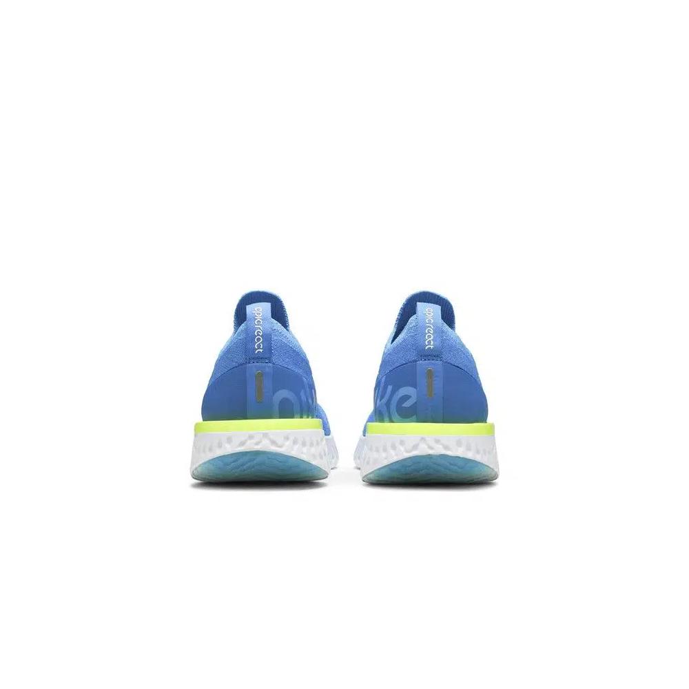 Кроссовки Nike Epic React Flyknit GS 'Blue Glow' 6