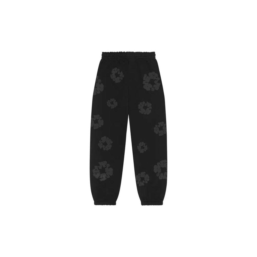 Denim Tears Mono Cotton Wreath Sweatpants «Чёрный» 2
