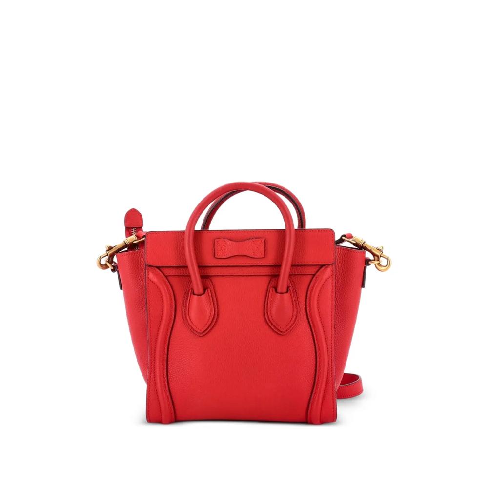 Сумка через плечо Luggage Bag Nano из зернистой кожи 2