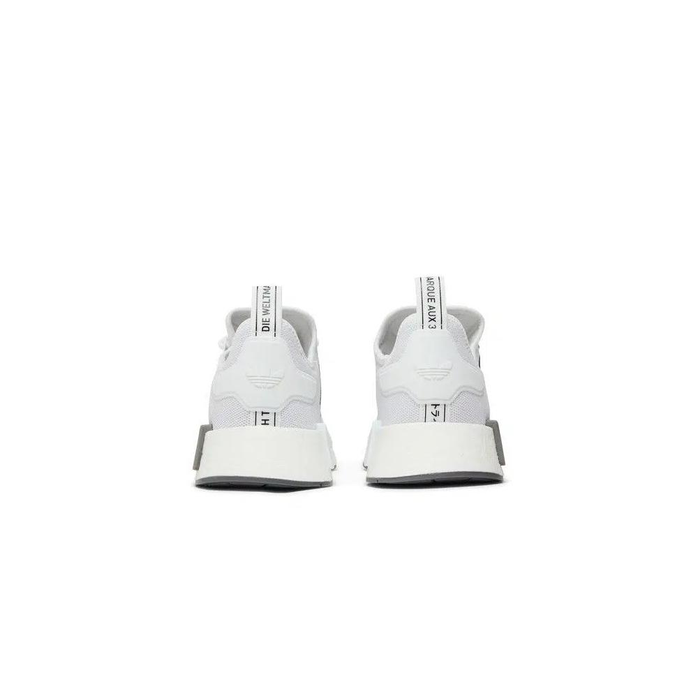 Кроссовки adidas NMD_R1 Primeblue 'White Black Grey' 6