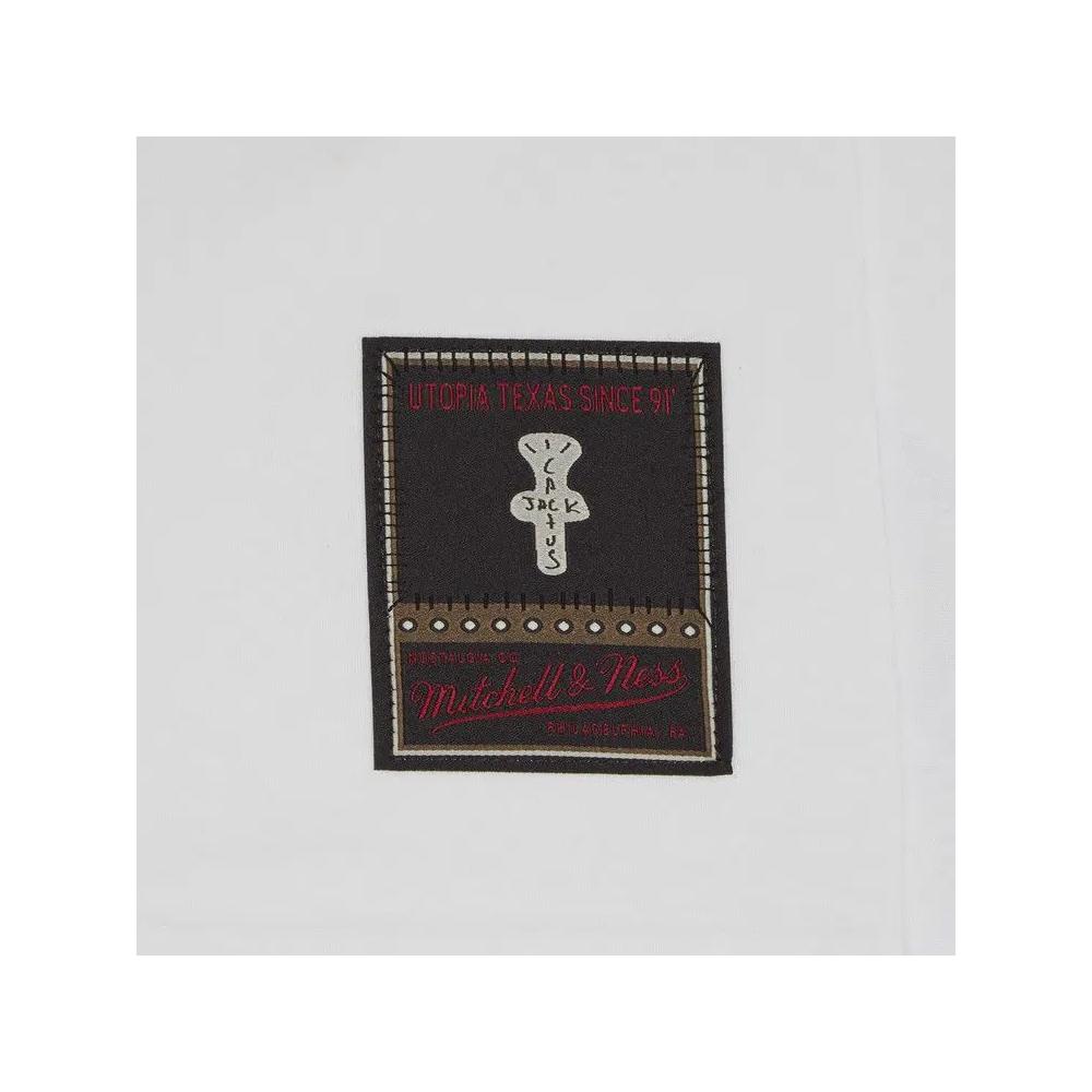 Футболки с коротким рукавом Cactus Jack by Travis Scott x Mitchell & Ness University Of California, Berkeley Handdrawn Tee 'White' 3