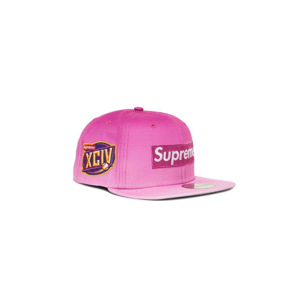 Кепки Supreme Gradient Box Logo New Era 'Pink' 2