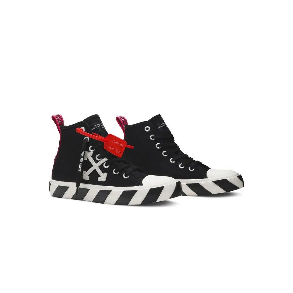 Кроссовки Off-White Vulc Sneaker Mid «Black White» 8