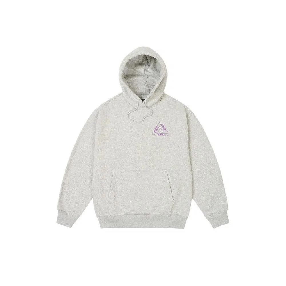 Топы Palace Glow Tri-Ferg Hood 'Grey Marl' 1