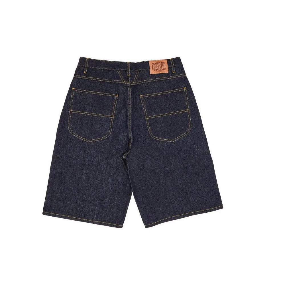 Шорты Supreme x Martithé + François Girbaud X-Seam Baggy Denim Short 'Rigid Indigo' 2