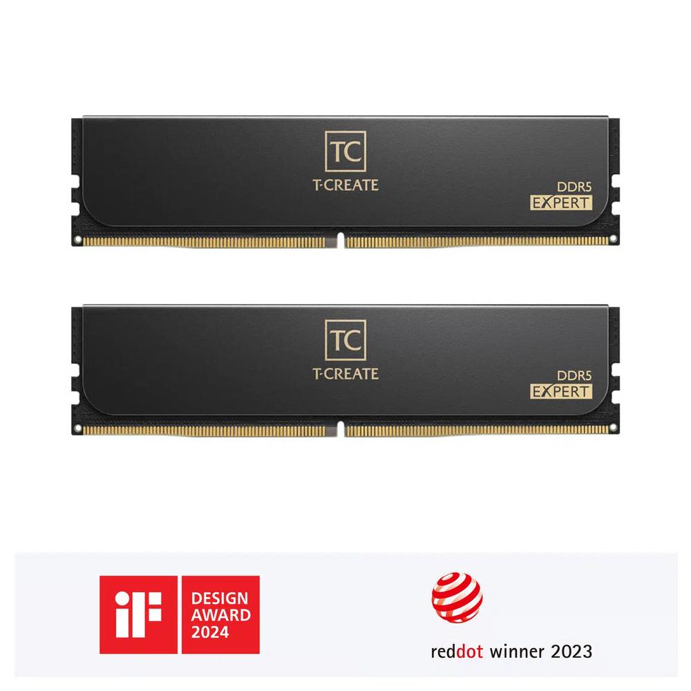 Team T-Create Expert 128GB (64GB x2) DDR5 6000MHz CL40 1