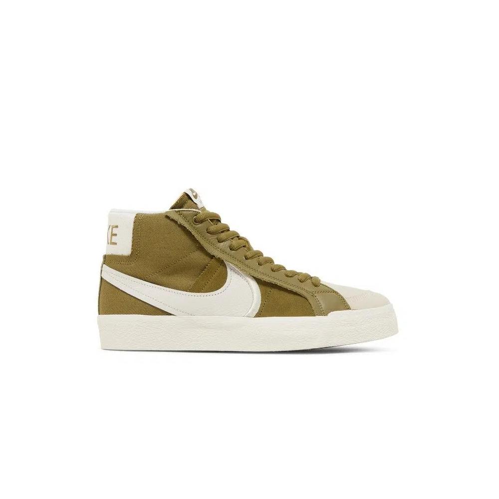 Кроссовки Nike Zoom Blazer Mid Premium Plus SB 'Olive Green' 1