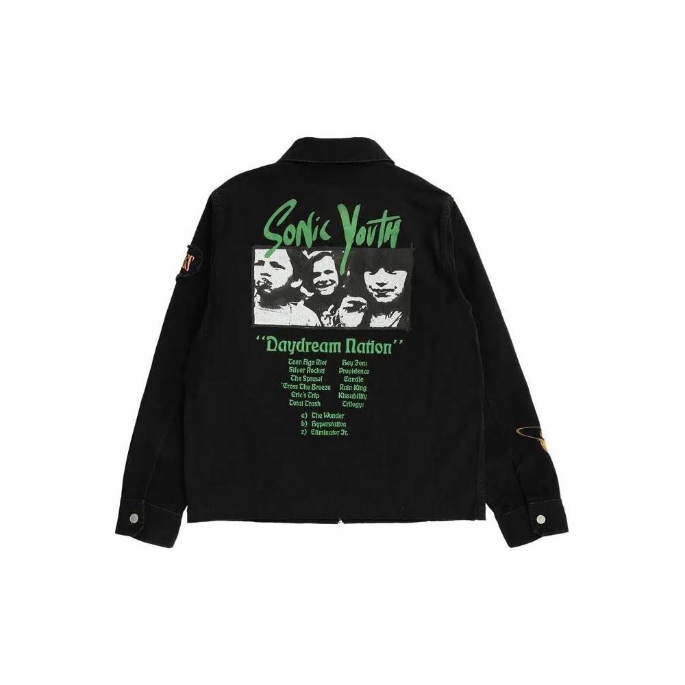 Верхняя одежда Pleasures Sonic Youth Work Jacket 'Black' 2