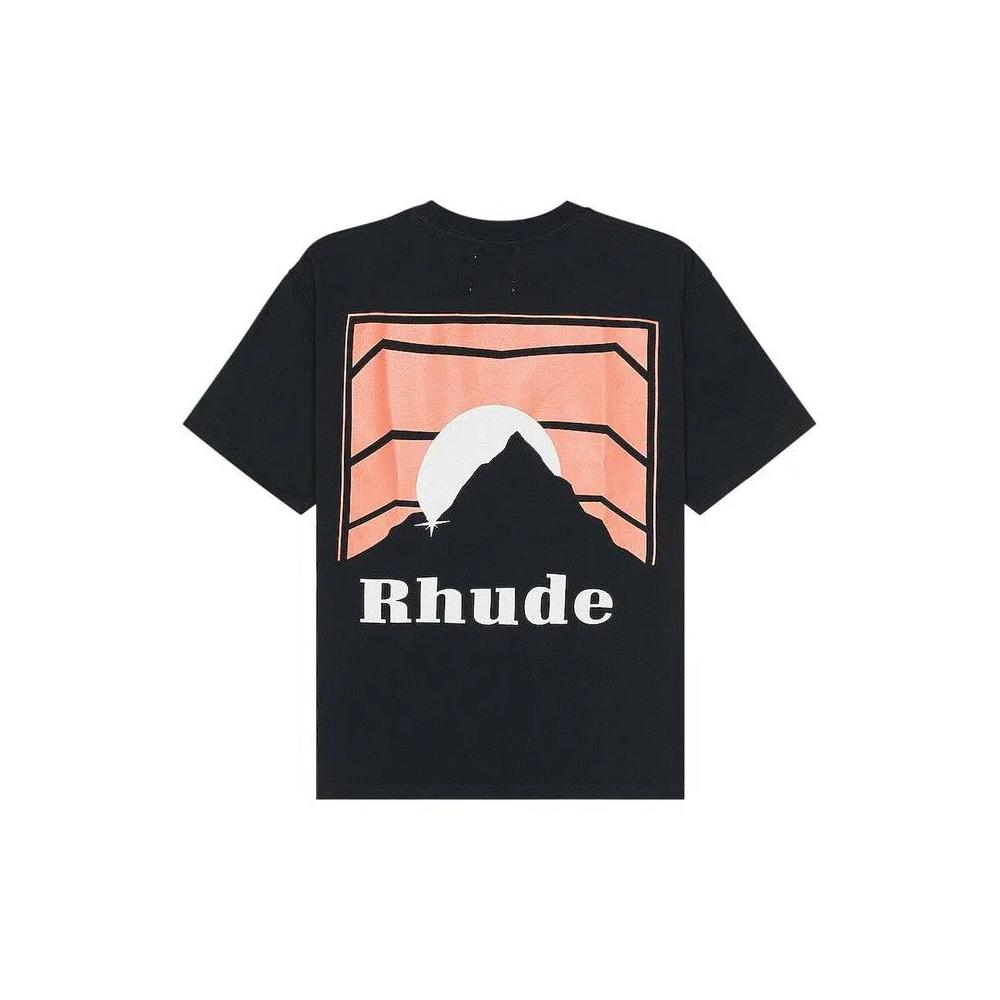 Футболки Rhude Lamborghini Moonlight Tee 'Vintage Black' 2