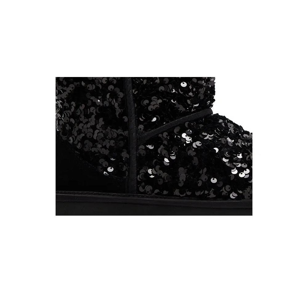 Ботинки UGG Wmns Classic Short Chunky 'Sequin - Black' 2