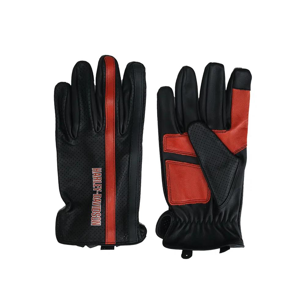 Harley-Davidson® Legacy перфорированные кожаные перчатки 1