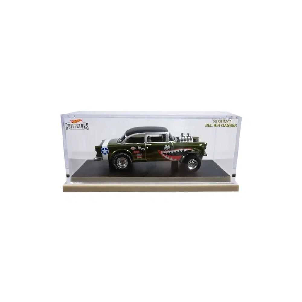 Наборы игрушек и игр Hot Wheels Rlc 55 Chevy Bel Air Gasser Spectraflame 'Olive (Black Roof)' 1
