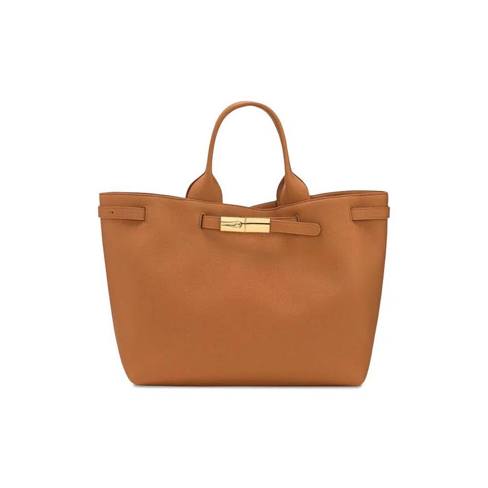 Сумка-тоут Longchamp Le Smart L Tote Bag 'Карамельный' 1