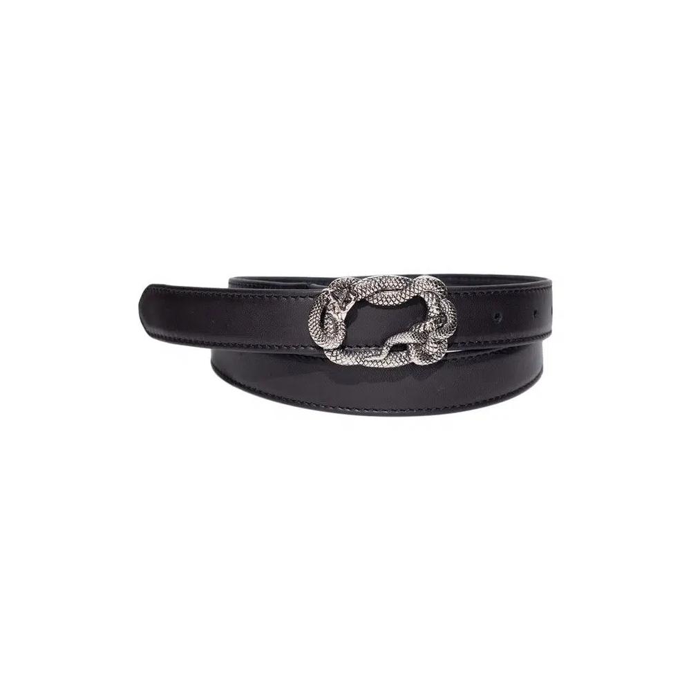 Ремни Enfants Riches Déprimés Small Snake Belt «Black/White Bronze» 1