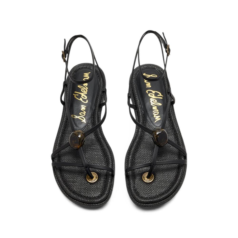Rillie stone-embellished flat sandals 2