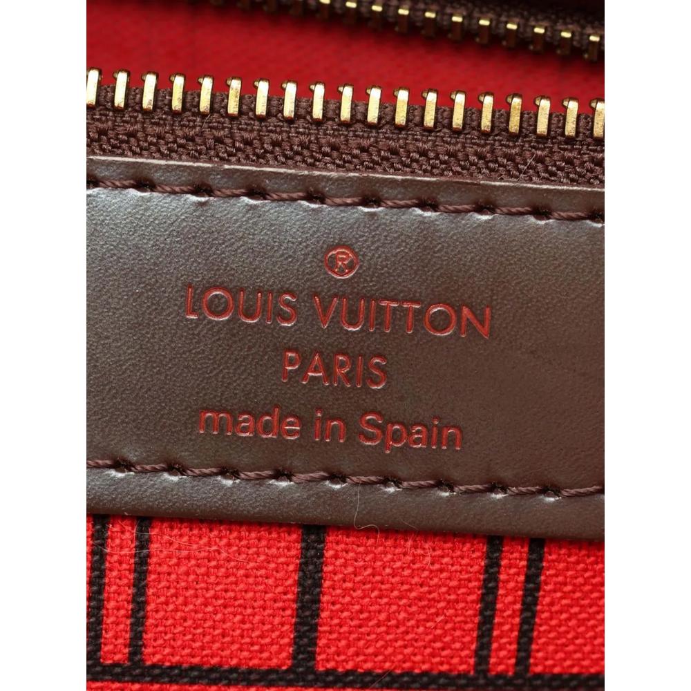 2010 Damier Ebene Neverfull MM tote bag 5
