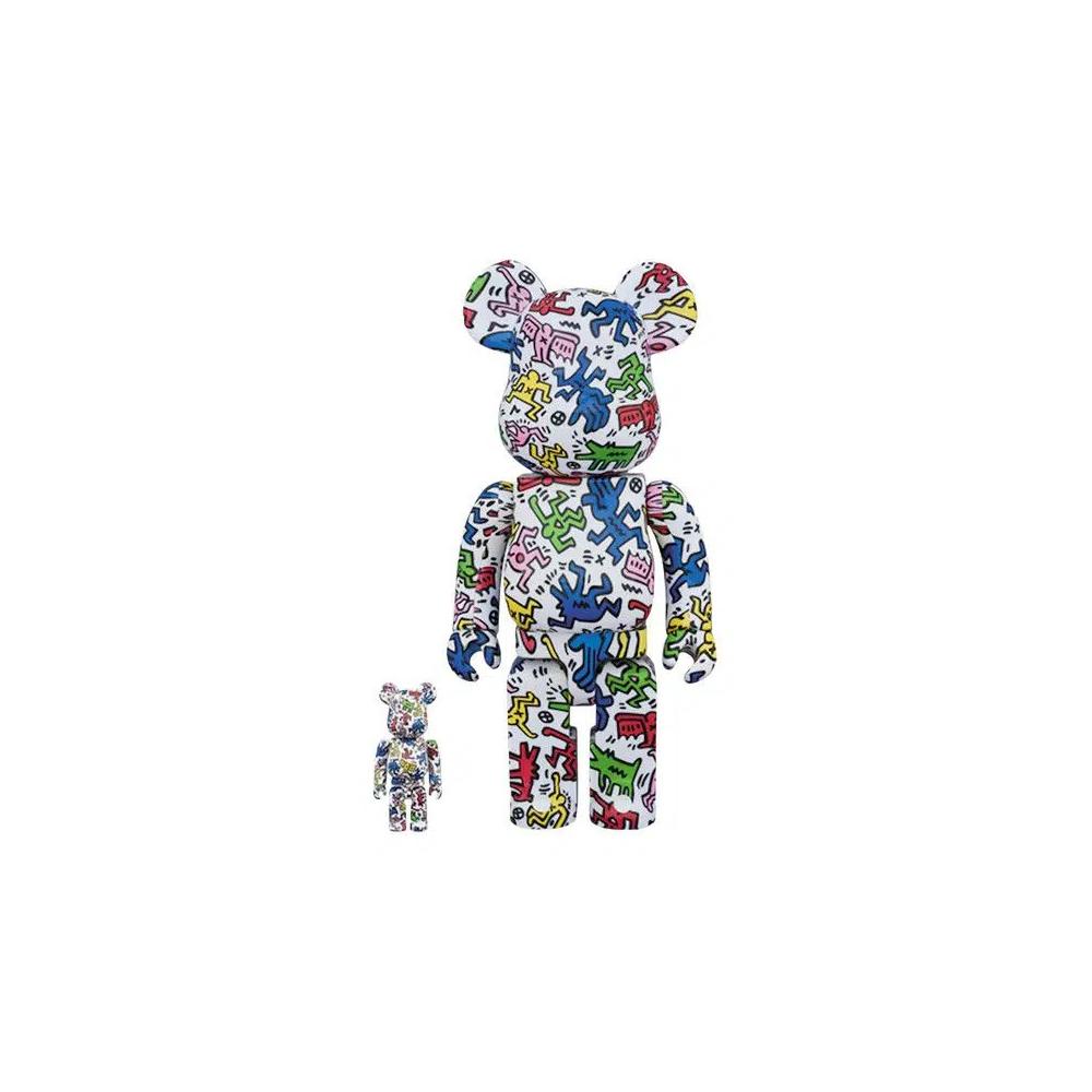 Фигурки BE@RBRICK x Keith Haring #1 100% & 400% Set 'Multicolor' 1
