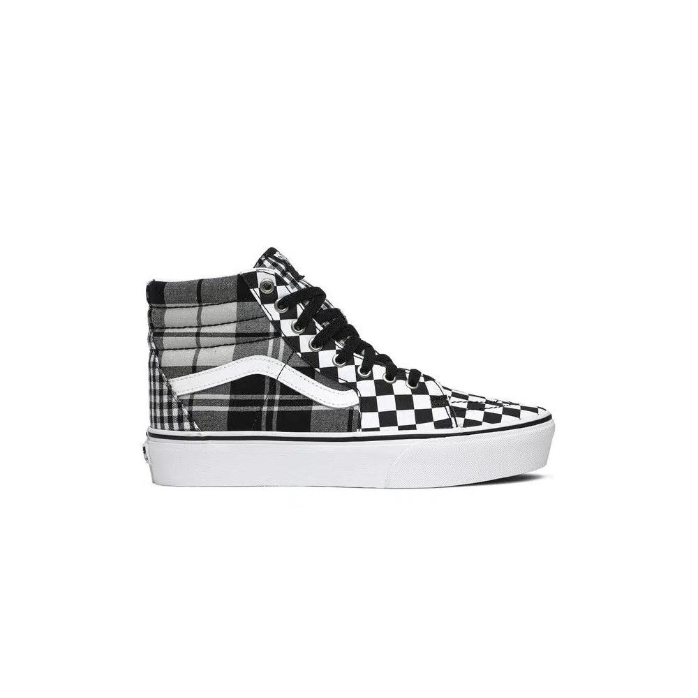 Кроссовки Vans Sk8-Hi Platform 'Plaid Checkerboard' 1