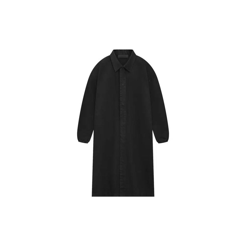 Пальто Fear of God Essentials Denim Car Coat 'Jet Black' 1