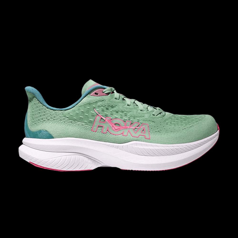 Кроссовки HOKA Wmns Mach 6 Wide 'Jadeite Alpine Blue' 1