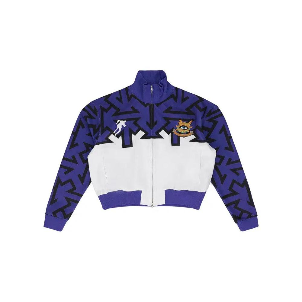 Верхняя одежда HOUSE OF ERRORS Bagitol Track Jacket 'White/Purple' 1