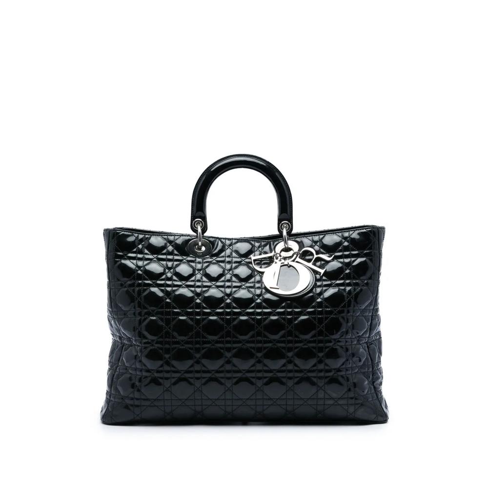 Большая сумка-сэтчел Cannage Lady Dior (2010 год) 1
