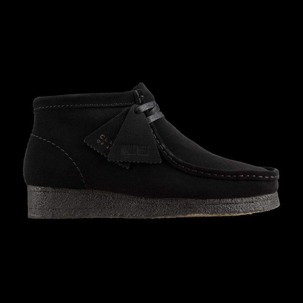 Ботинки Clarks Wmns Wallabee Boot 'Black Suede' 1